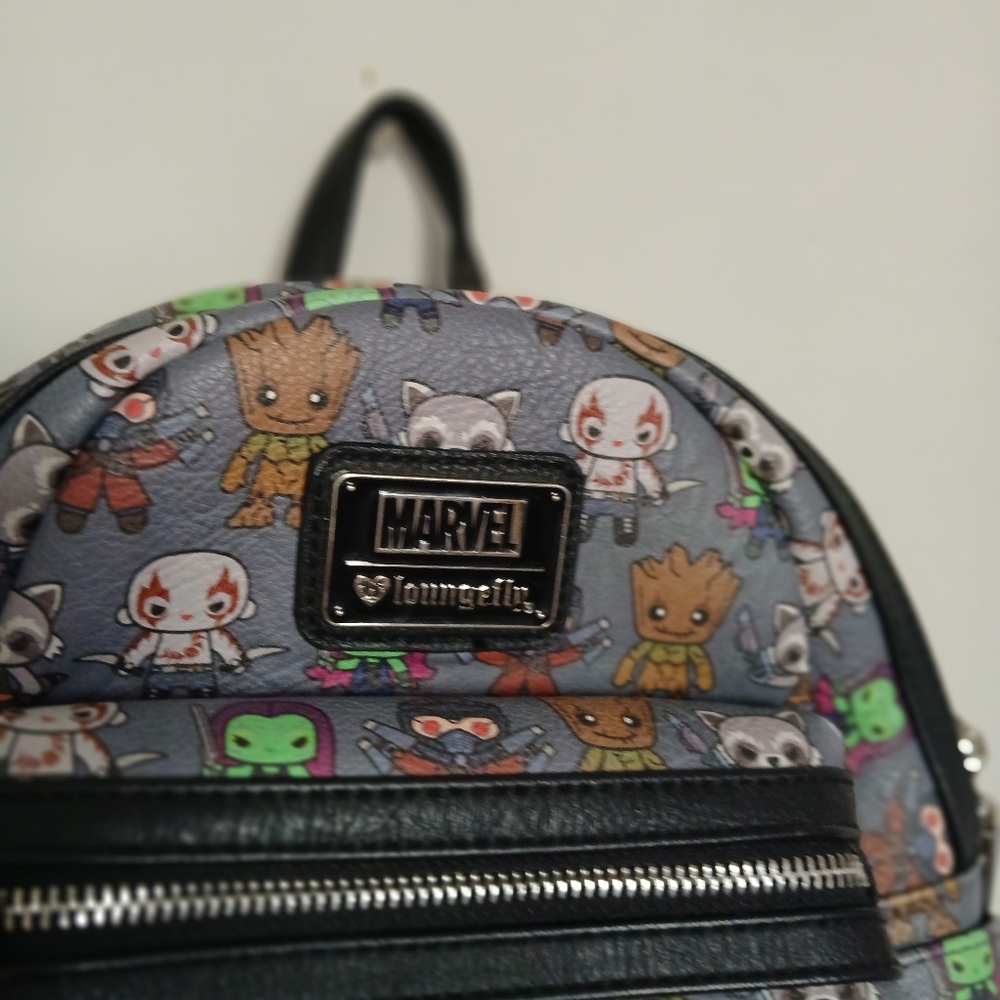 Marvel Character Print Mini Backpack - image 3